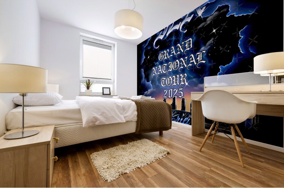 Kendrick Lamar 8 Mural print