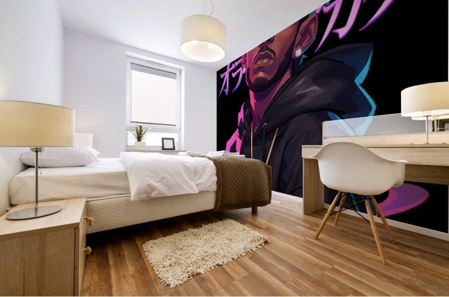 Kendrick Lamar 13 Mural print