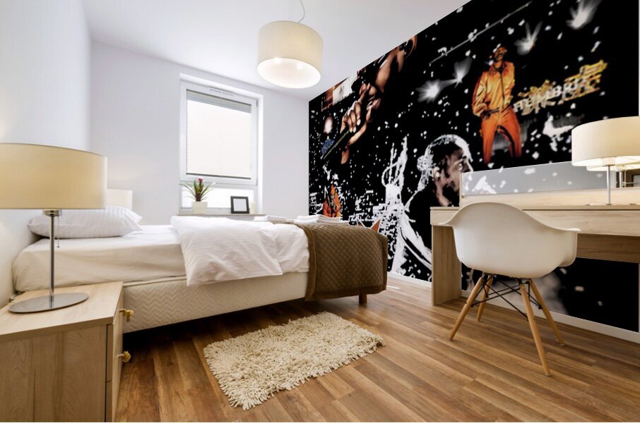 Kendrick Lamar 18 Mural print