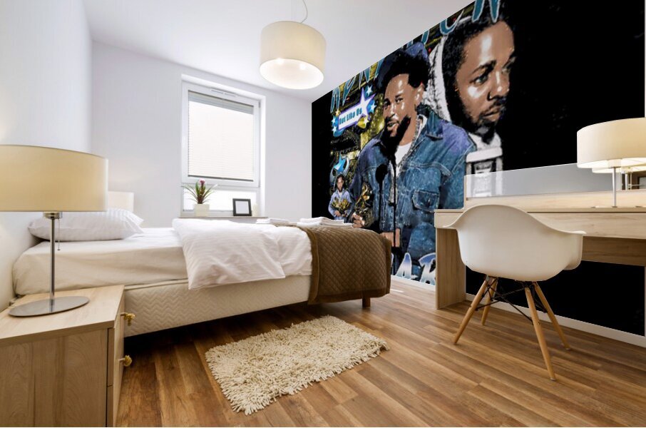 Kendrick Lamar 21 Mural print