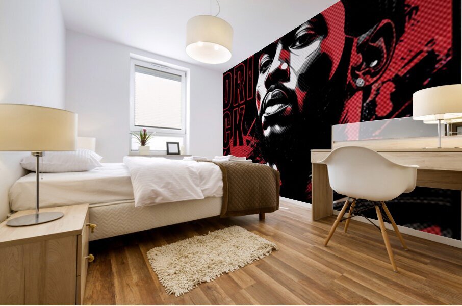 Kendrick Lamar 24 Mural print