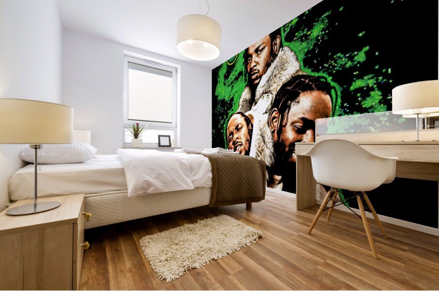 Kendrick Lamar 29 Mural print