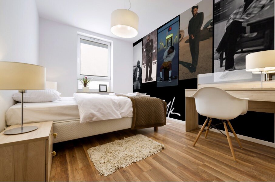 Kendrick Lamar 36 Mural print
