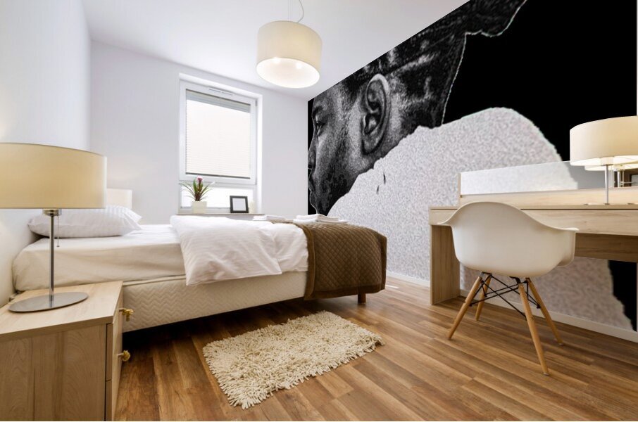 Kendrick Lamar 41 Mural print