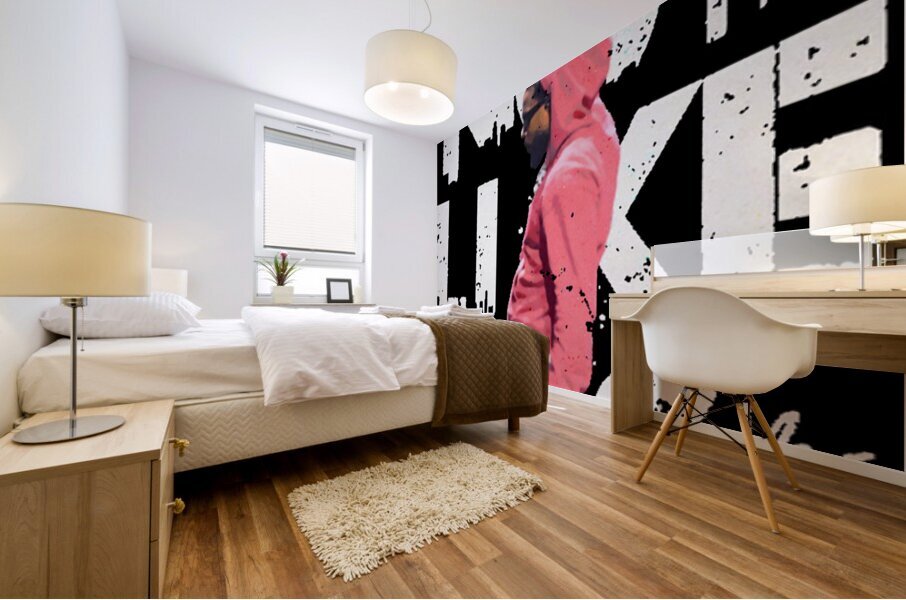 Kendrick Lamar 43 Mural print