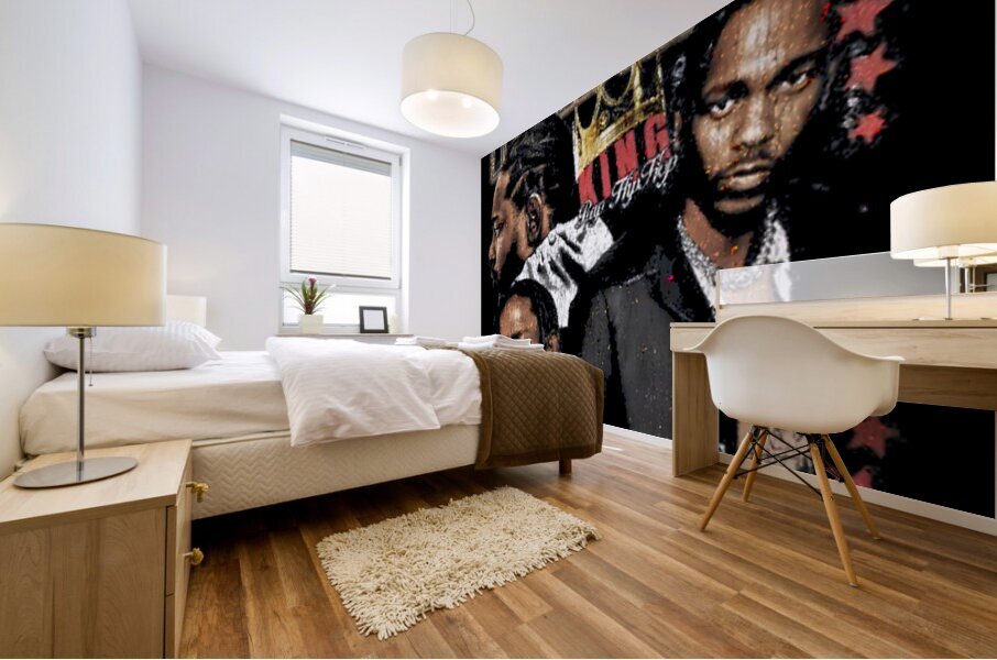 Kendrick Lamar 46 Mural print