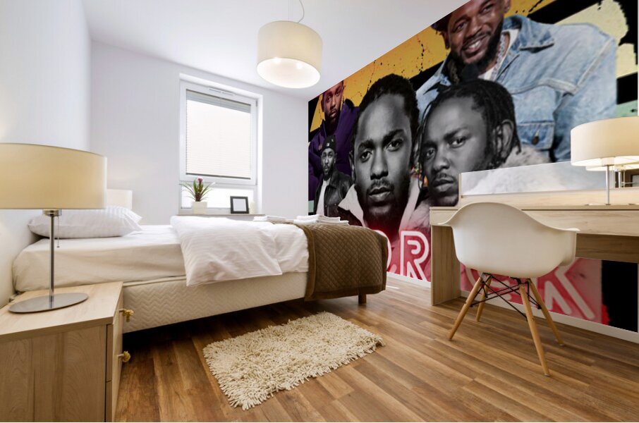 Kendrick Lamar 48 Mural print