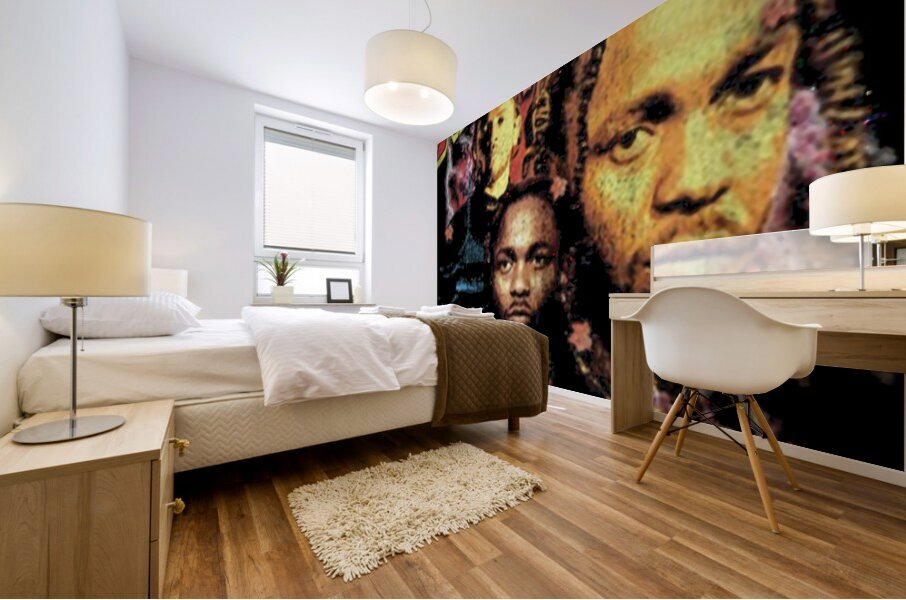 Kendrick Lamar 62 Mural print