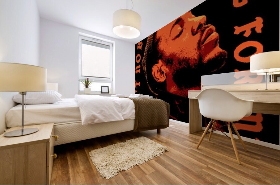 Kendrick Lamar 64 Mural print