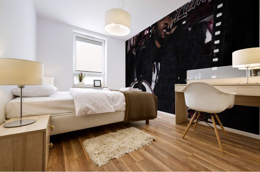 Kendrick Lamar 3 Mural print