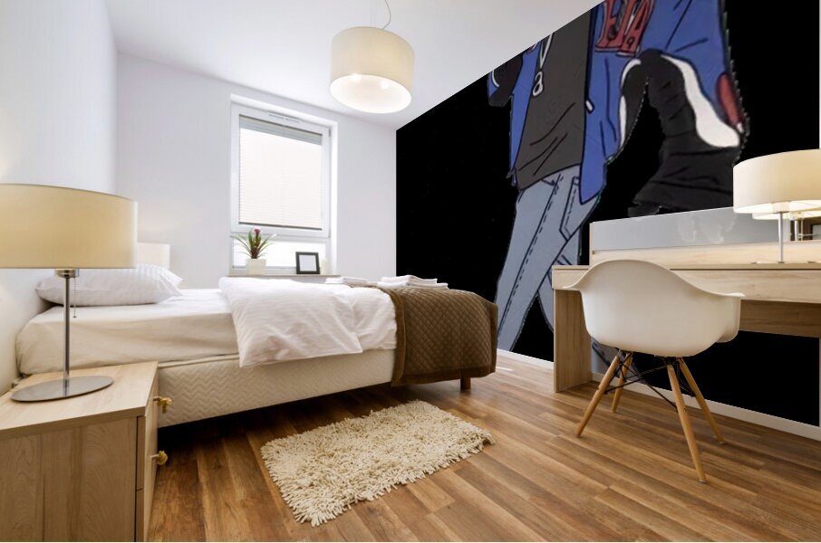 Kendrick Lamar 9 Mural print