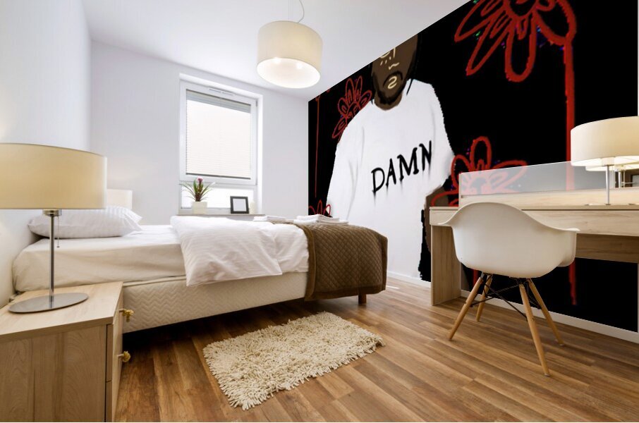Kendrick Lamar 10 Mural print