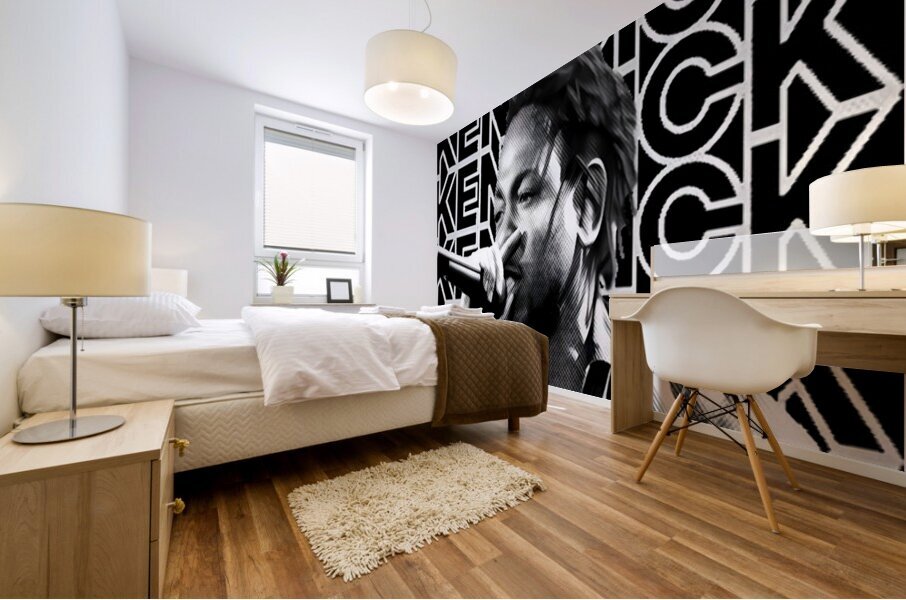 Kendrick Lamar 14 Mural print