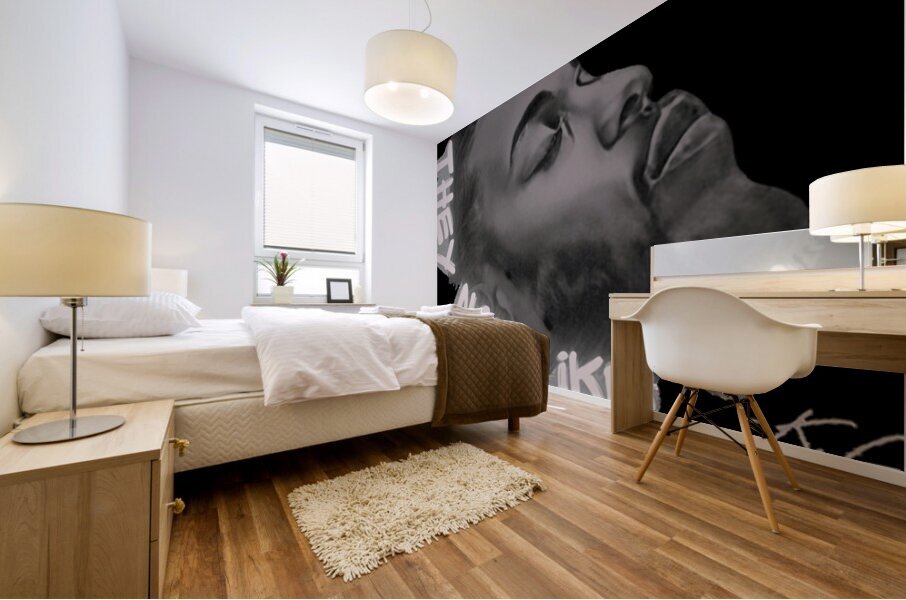 Kendrick Lamar 18 Mural print