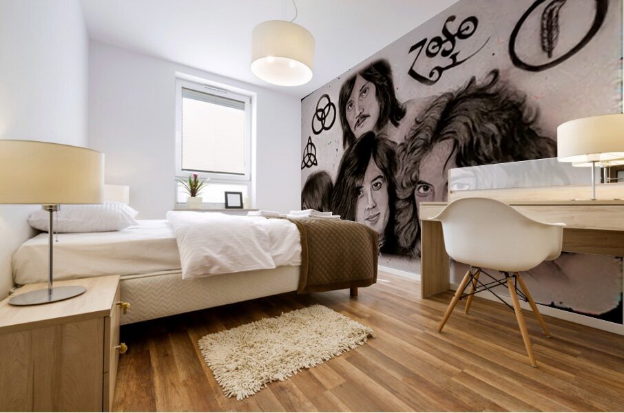 Led Zeppelin 41 Mural print