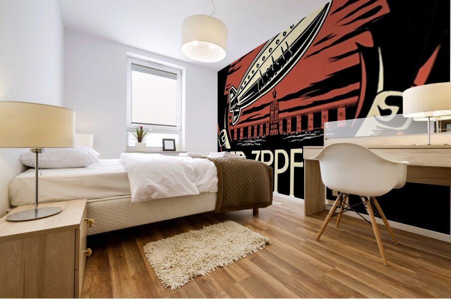 Led Zeppelin 47 Mural print