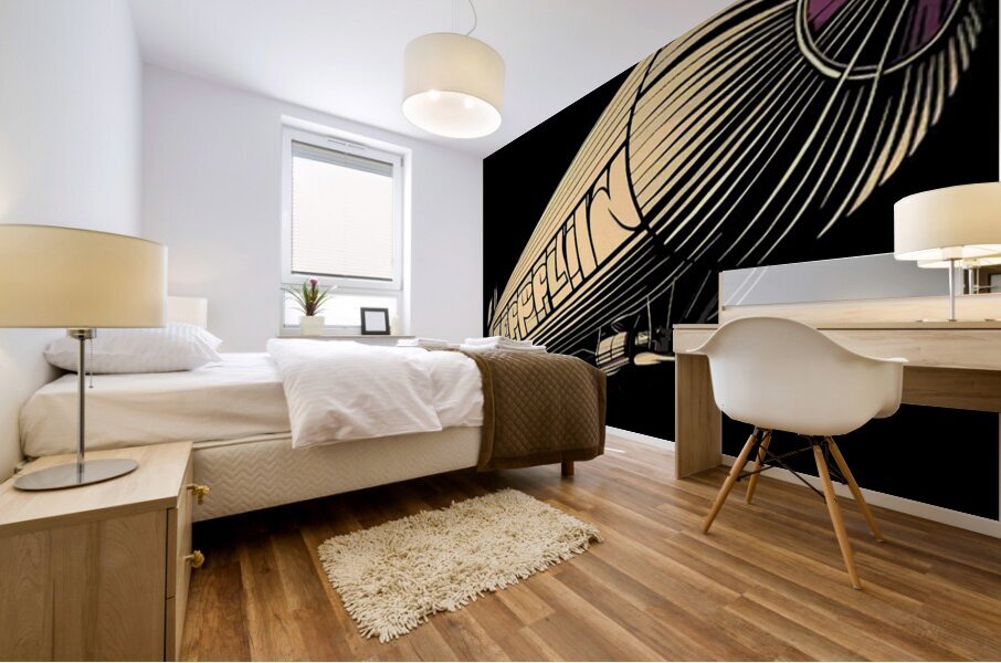 Led Zeppelin 55 Mural print