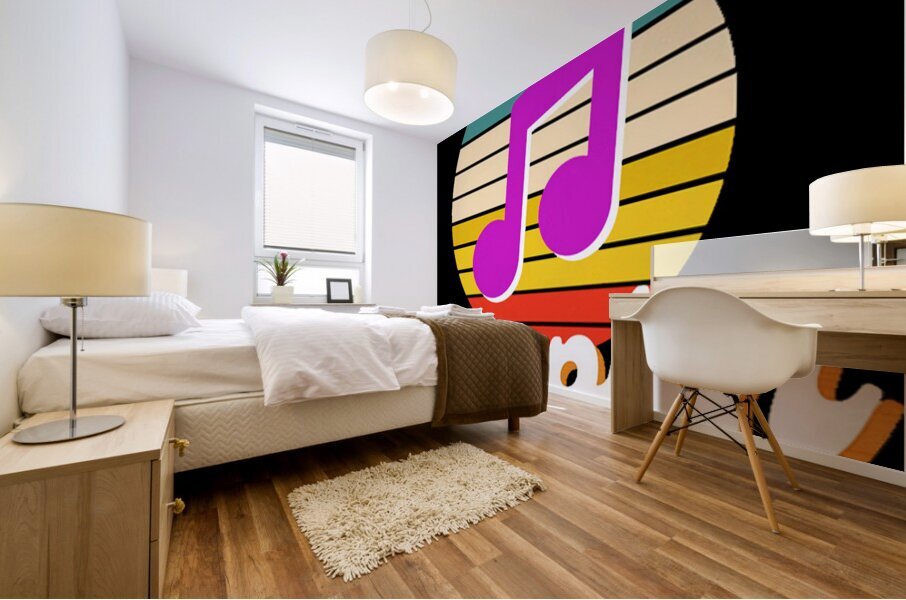 Led Zeppelin 66 Mural print
