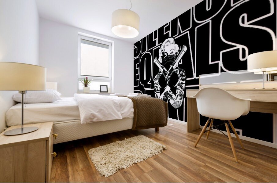 Marilyn Monroe 4 Mural print