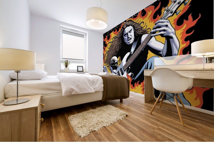 Metallica 3 Mural print