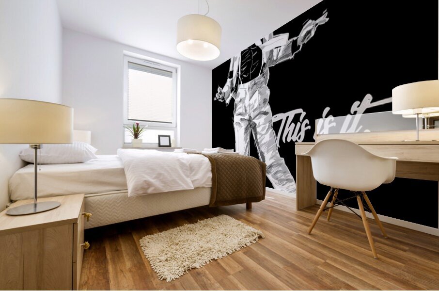 Michael Jackson 37 Mural print