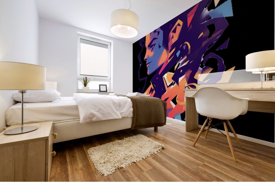 Michael Jackson 40 Mural print