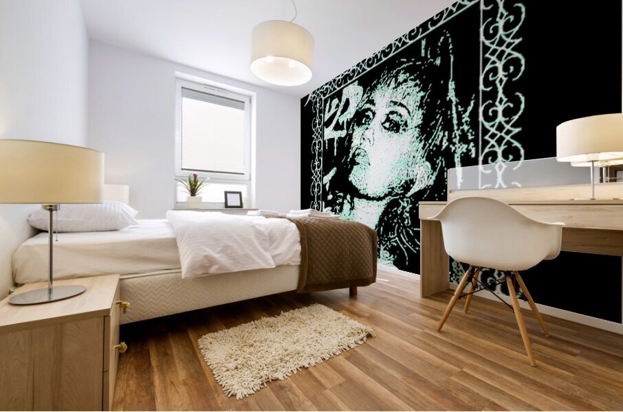 Miley Cyrus 6 Mural print