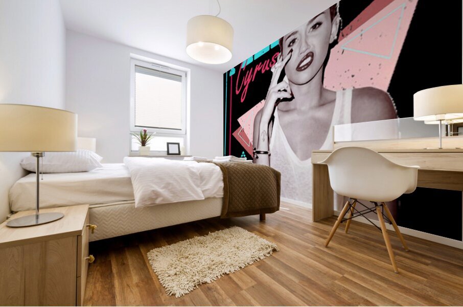 Miley Cyrus 8 Mural print