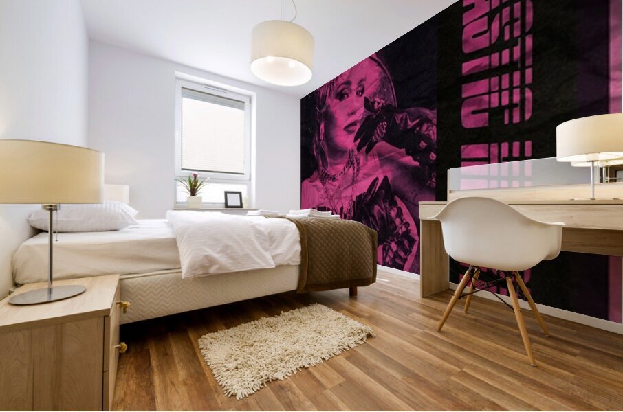 Miley Cyrus 13 Mural print