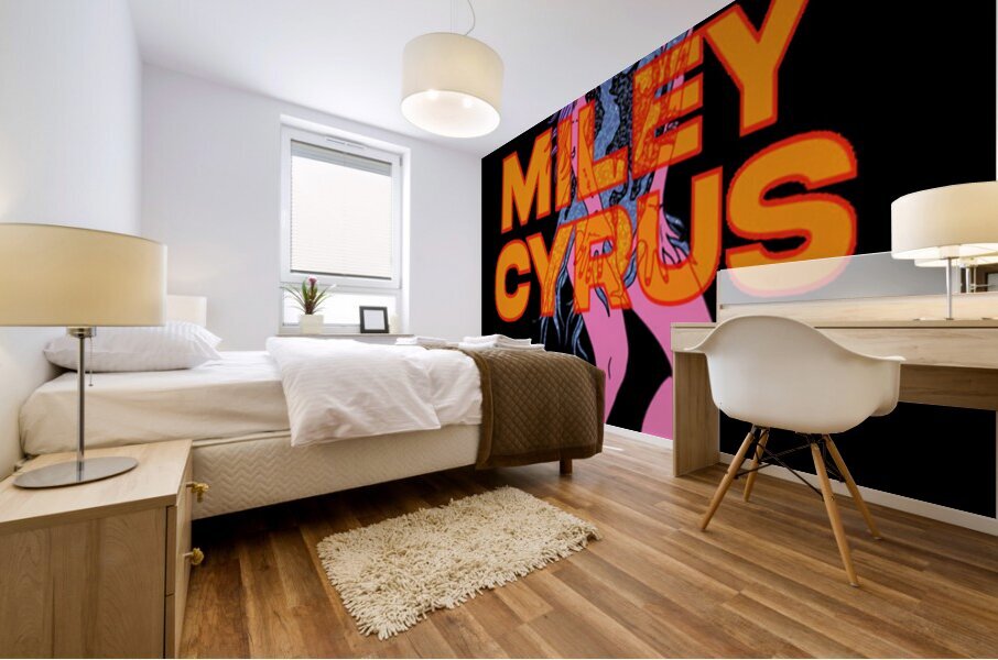 Miley Cyrus 20 Mural print