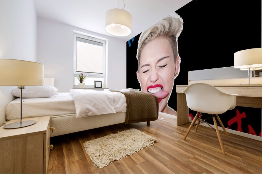 Miley Cyrus 28 Mural print