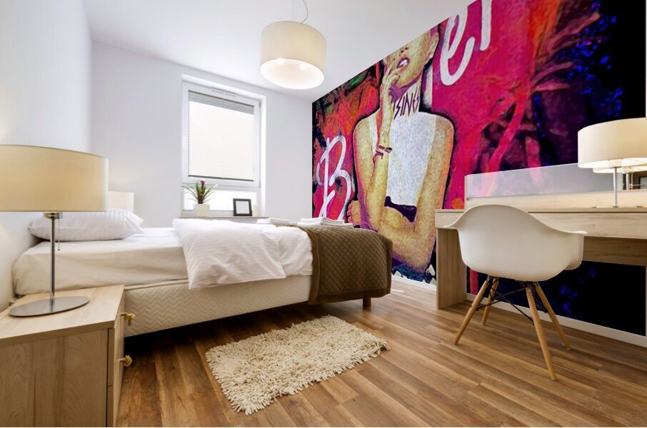 Miley Cyrus 29 Mural print