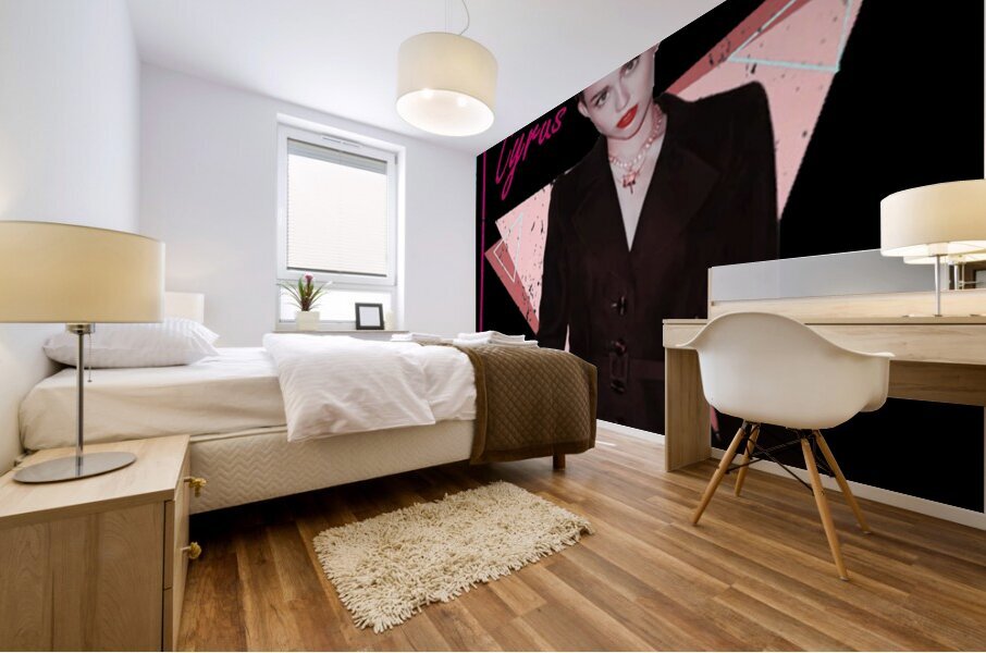 Miley Cyrus 36 Mural print