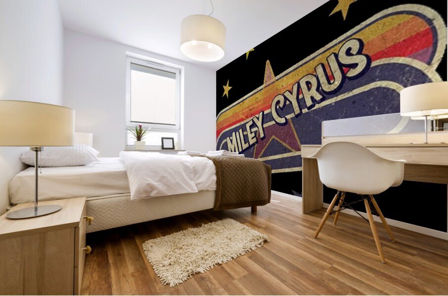 Miley Cyrus 38 Mural print