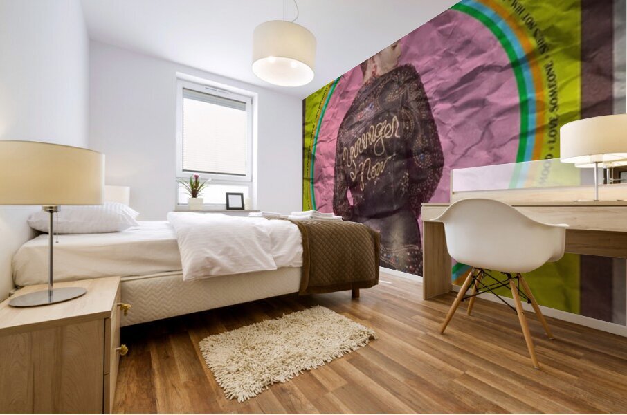 Miley Cyrus 39 Mural print