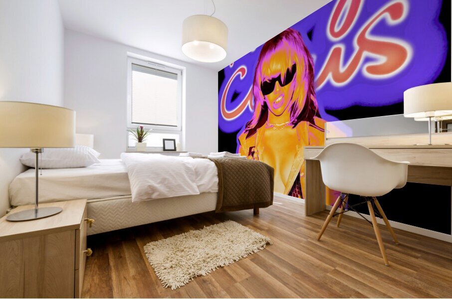 Miley Cyrus 42 Mural print