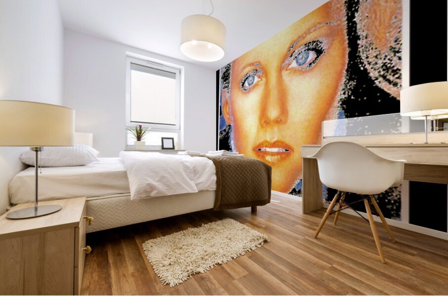 Olivia Newton John 19 Mural print