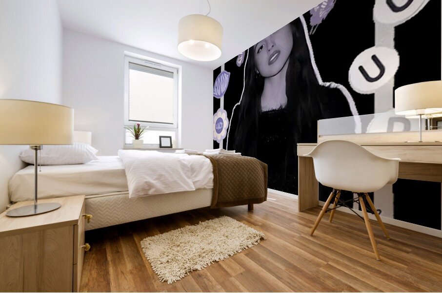 Olivia Rodrigo 2 Mural print