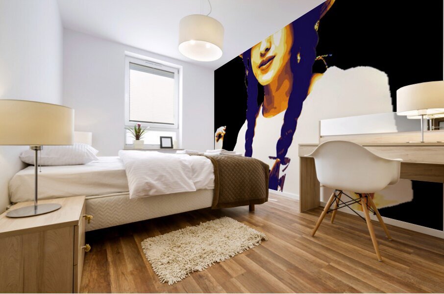Olivia Rodrigo 4 Mural print