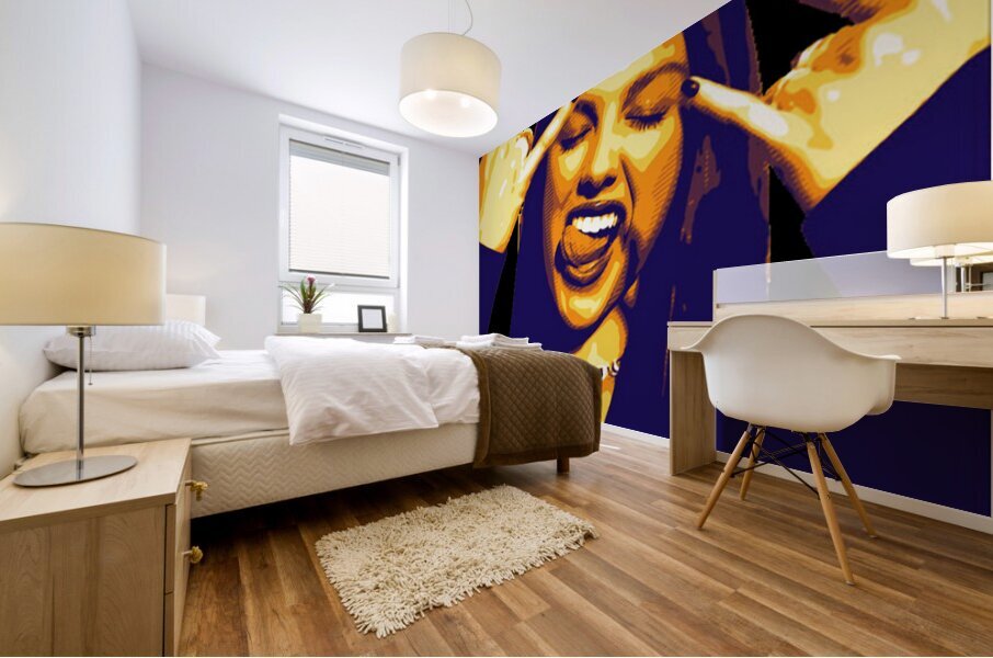 Olivia Rodrigo 5 Mural print