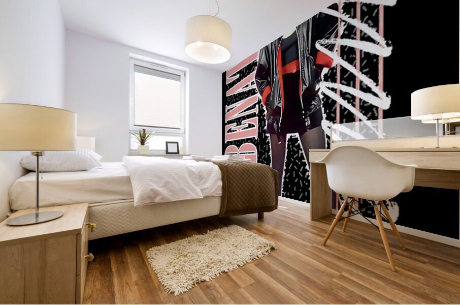 Pat Benatar 8 Mural print