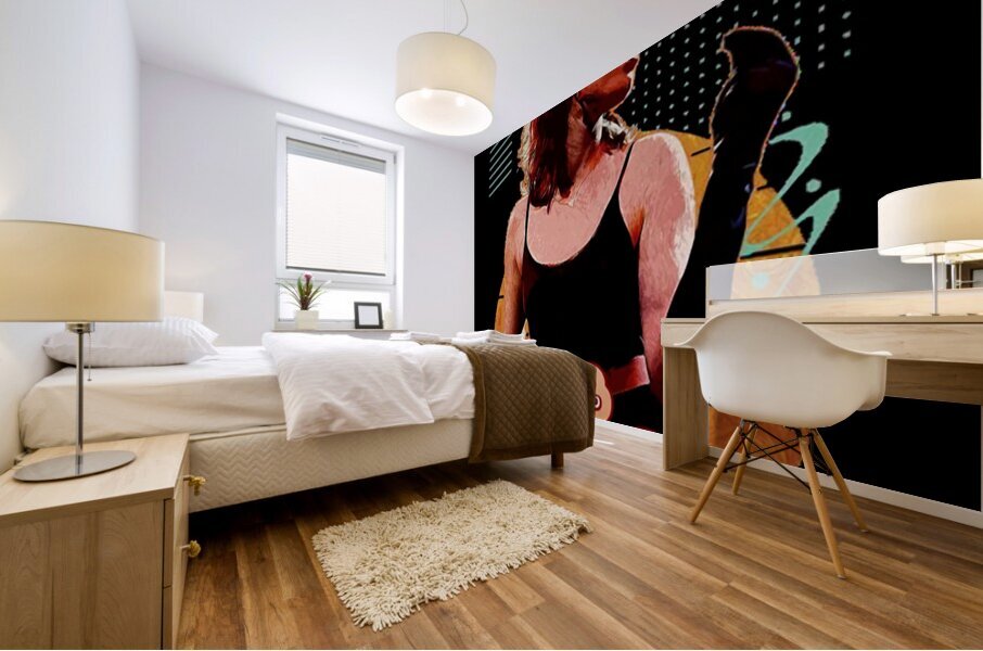 Pat Benatar 38 Mural print
