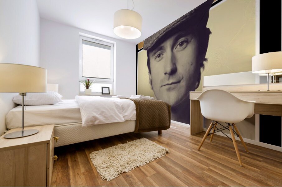 Phil Collins 3 Mural print