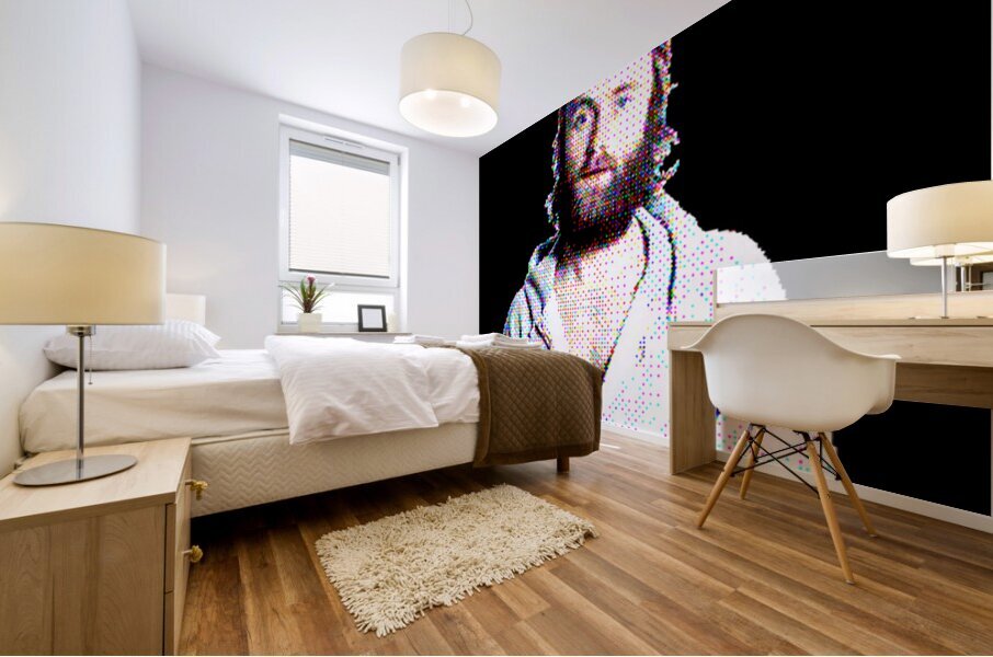 Phil Collins 8 Mural print