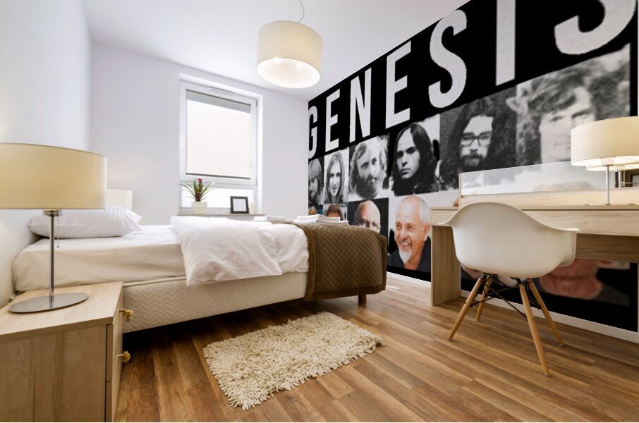 Phil Collins 16 Mural print