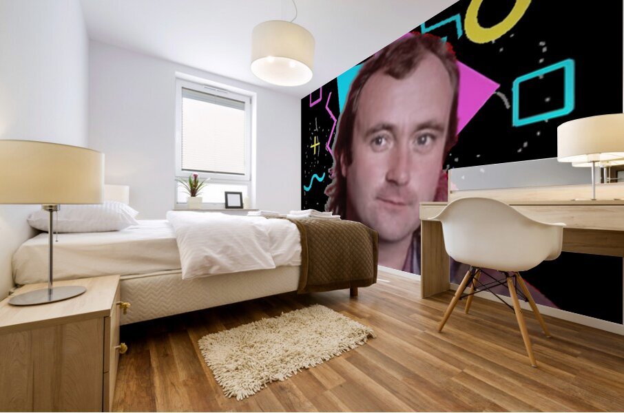 Phil Collins 25 Mural print