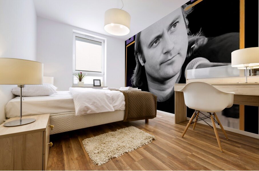 Phil Collins 32 Mural print