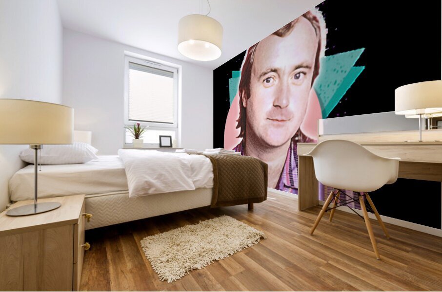 Phil Collins 34 Mural print
