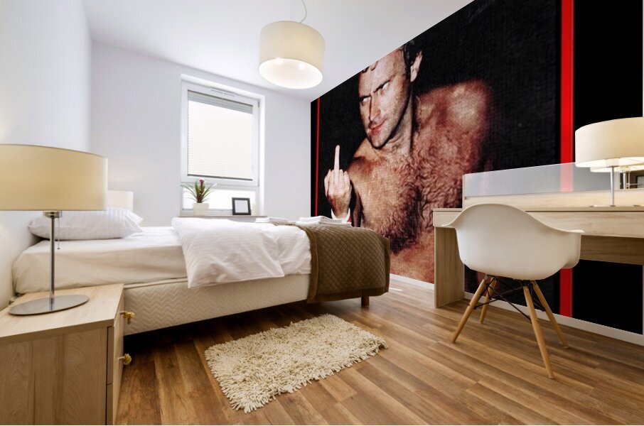 Phil Collins 35 Mural print