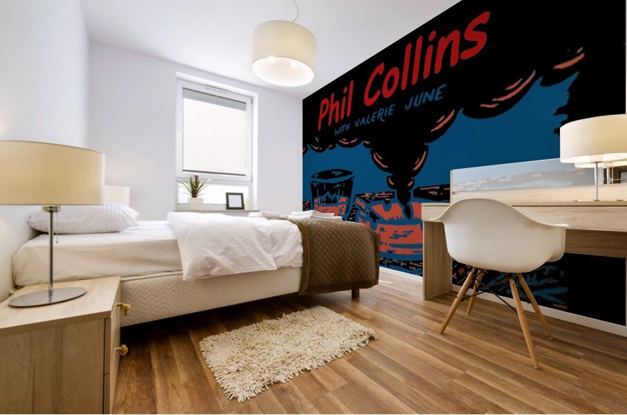 Phil Collins 36 Mural print